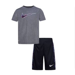 Boys size 7 Nike DRI-Fit Tee & Shorts Set